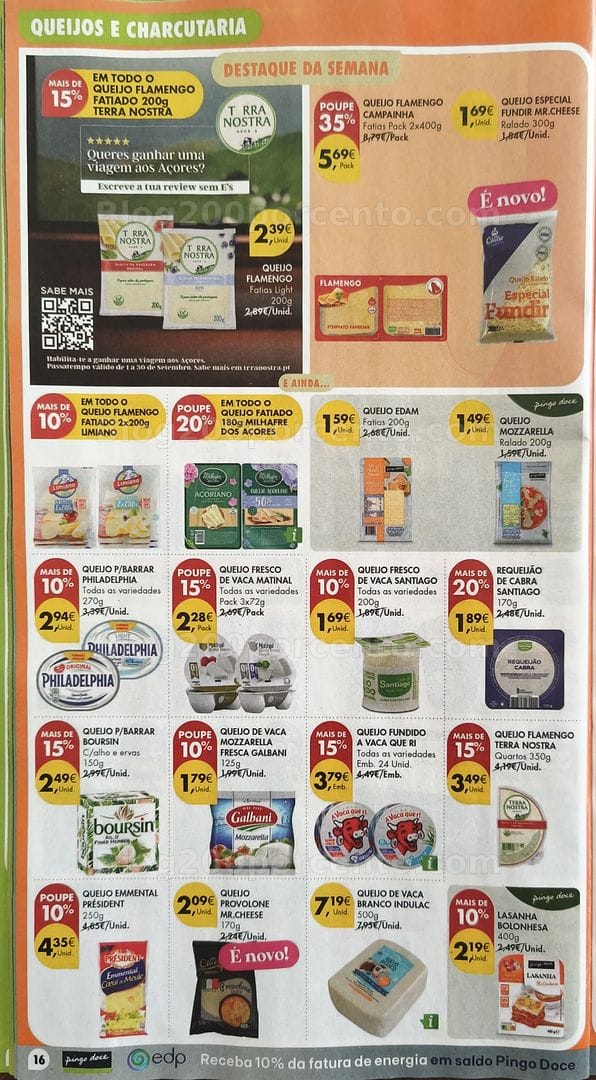 Antevisão Folheto PINGO DOCE Promoções de 15 a 21 setembro