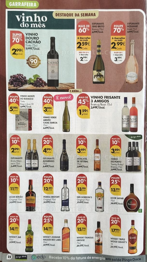 Antevisão Folheto PINGO DOCE Promoções de 15 a 21 setembro