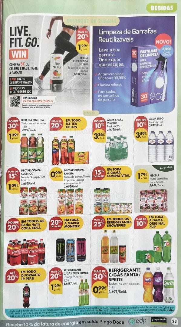 Antevisão Folheto PINGO DOCE Promoções de 15 a 21 setembro