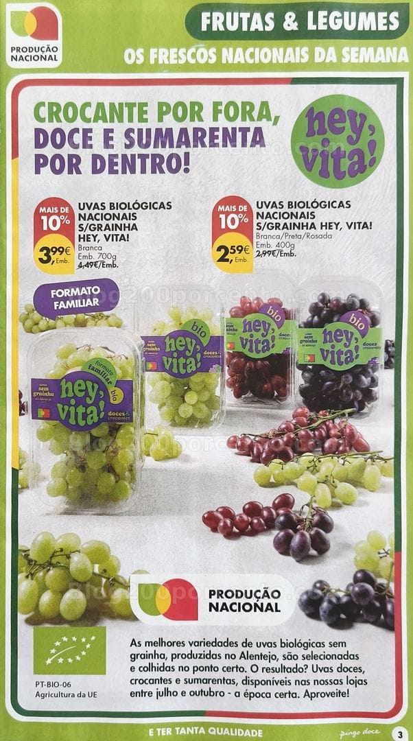 Antevisão Folheto PINGO DOCE Promoções de 15 a 21 setembro