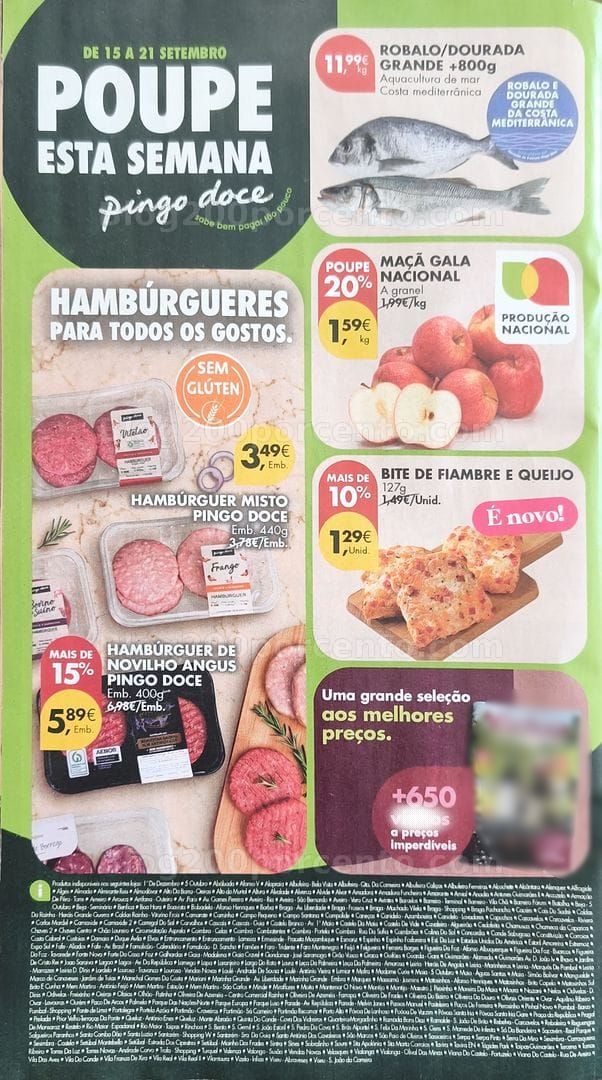 Antevisão Folheto PINGO DOCE Super Promoções de 15 a 21 setembro