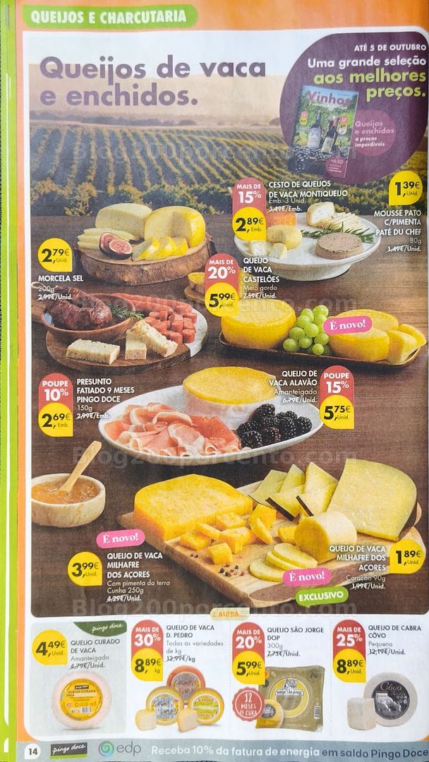 Antevisão Folheto PINGO DOCE Promoções de 22 a 28 setembro