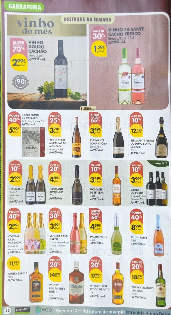 Antevisão Folheto PINGO DOCE Promoções de 22 a 28 setembro
