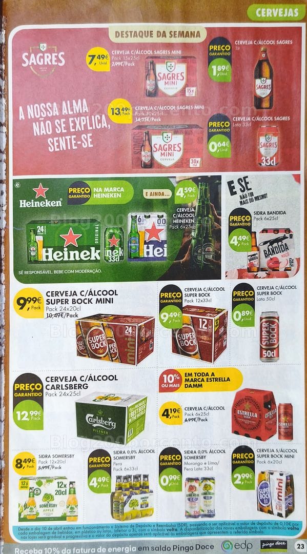 Antevisão Folheto PINGO DOCE Promoções de 22 a 28 setembro