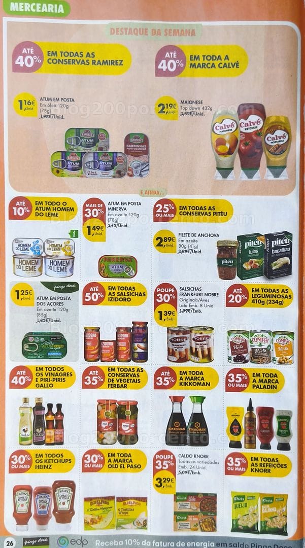 Antevisão Folheto PINGO DOCE Promoções de 22 a 28 setembro