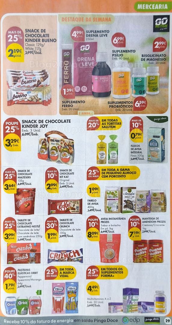 Antevisão Folheto PINGO DOCE Promoções de 22 a 28 setembro