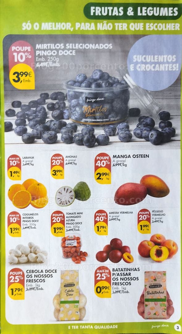 Antevisão Folheto PINGO DOCE Promoções de 22 a 28 setembro