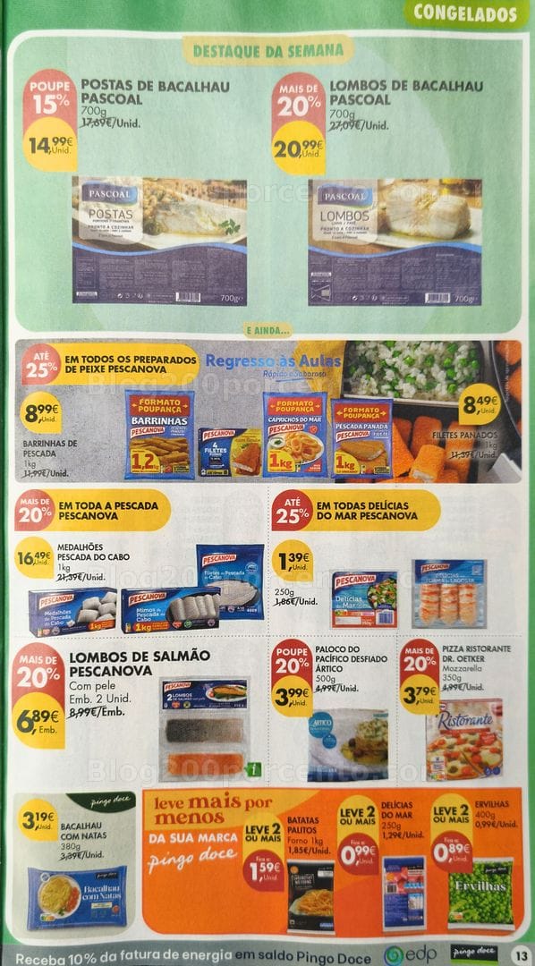 Antevisão Folheto PINGO DOCE Promoções de 8 a 14 setembro