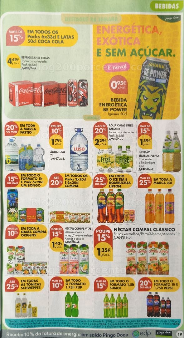 Antevisão Folheto PINGO DOCE Promoções de 8 a 14 setembro