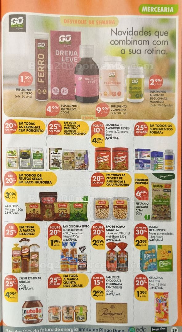 Antevisão Folheto PINGO DOCE Promoções de 8 a 14 setembro