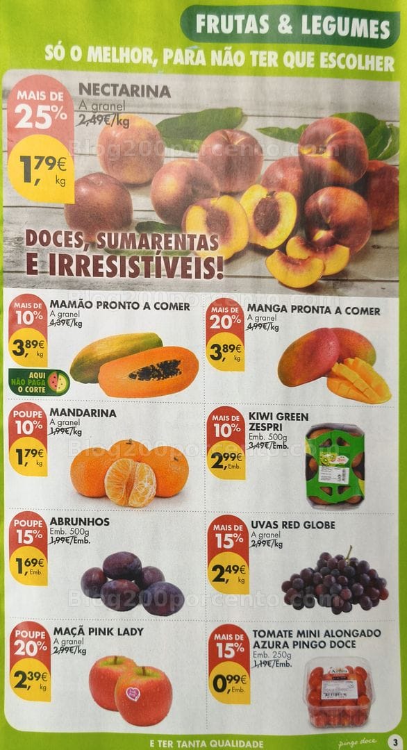Antevisão Folheto PINGO DOCE Promoções de 8 a 14 setembro