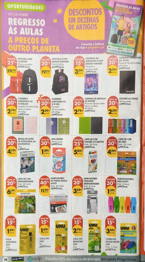 Antevisão Folheto PINGO DOCE Promoções de 8 a 14 setembro