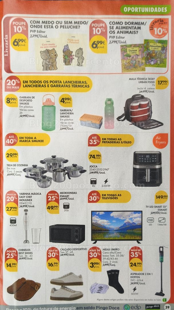 Antevisão Folheto PINGO DOCE Bazar Promoções de 8 a 14 setembro