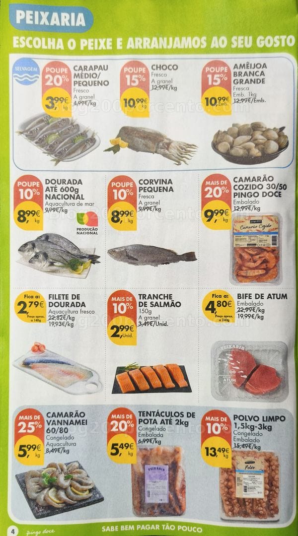 Antevisão Folheto PINGO DOCE Promoções de 8 a 14 setembro