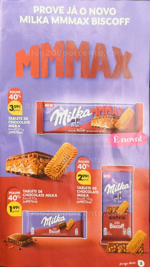 Antevisão Folheto PINGO DOCE Especial Bolachas e Chocolates Promoções de 8 a 21 setembro