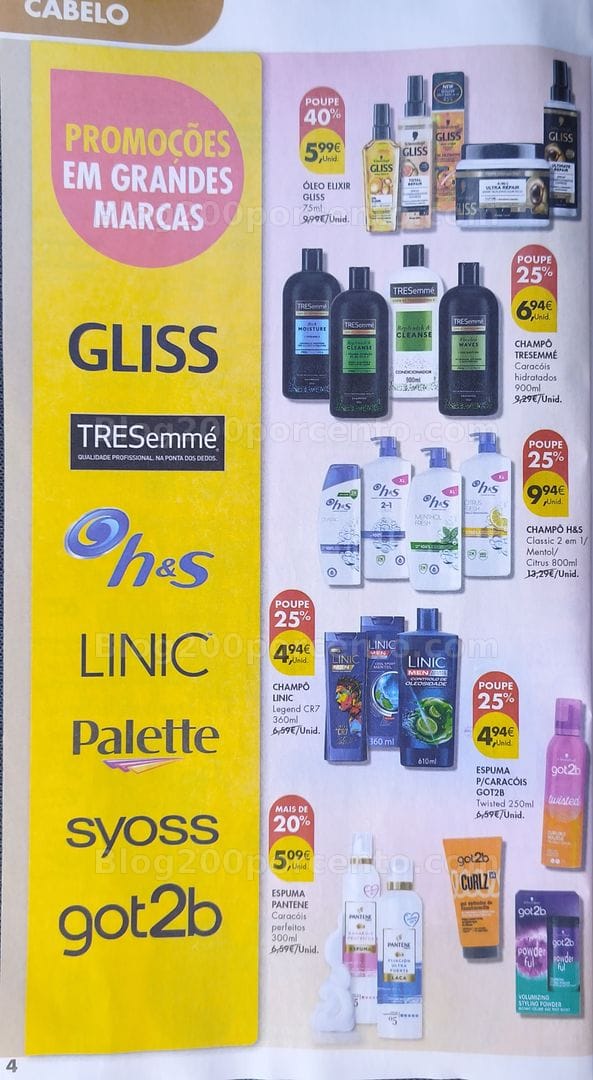 Antevisão Folheto PINGO DOCE Higiene e Beleza Promoções de 22 setembro a 4 outubro