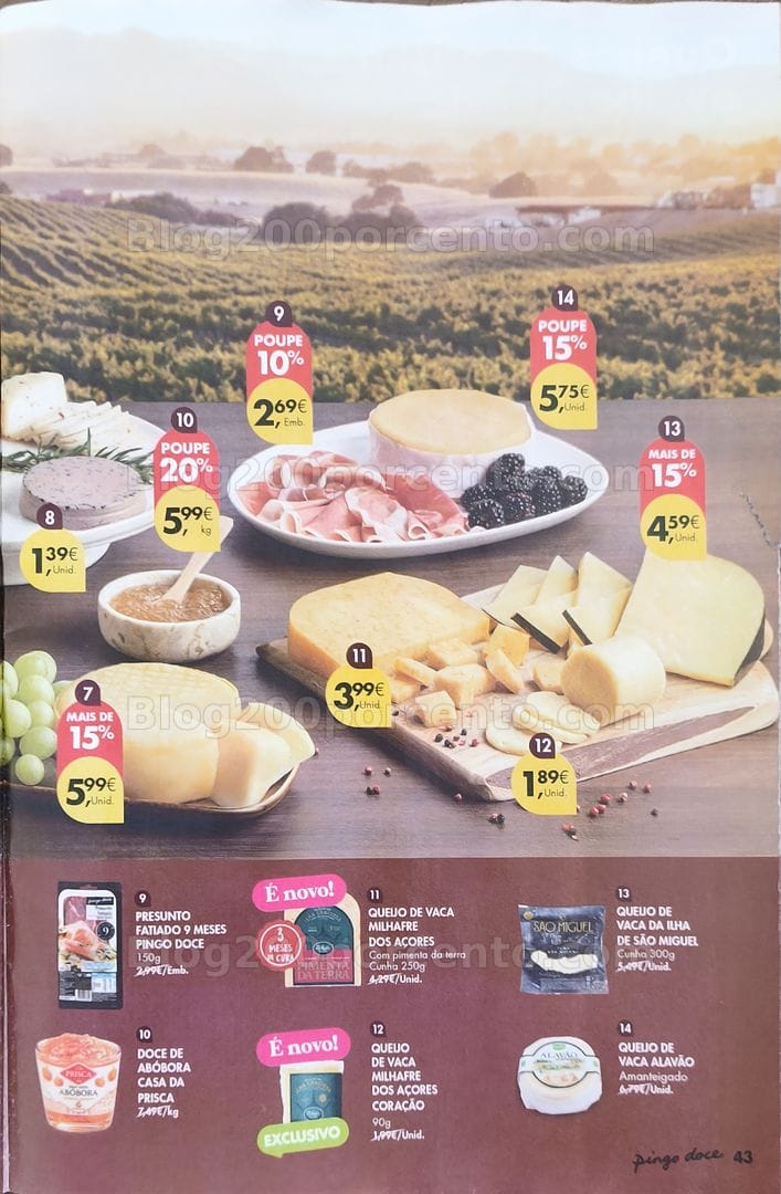 Antevisão Folheto PINGO DOCE Promoções de 15 setembro a 5 outubro