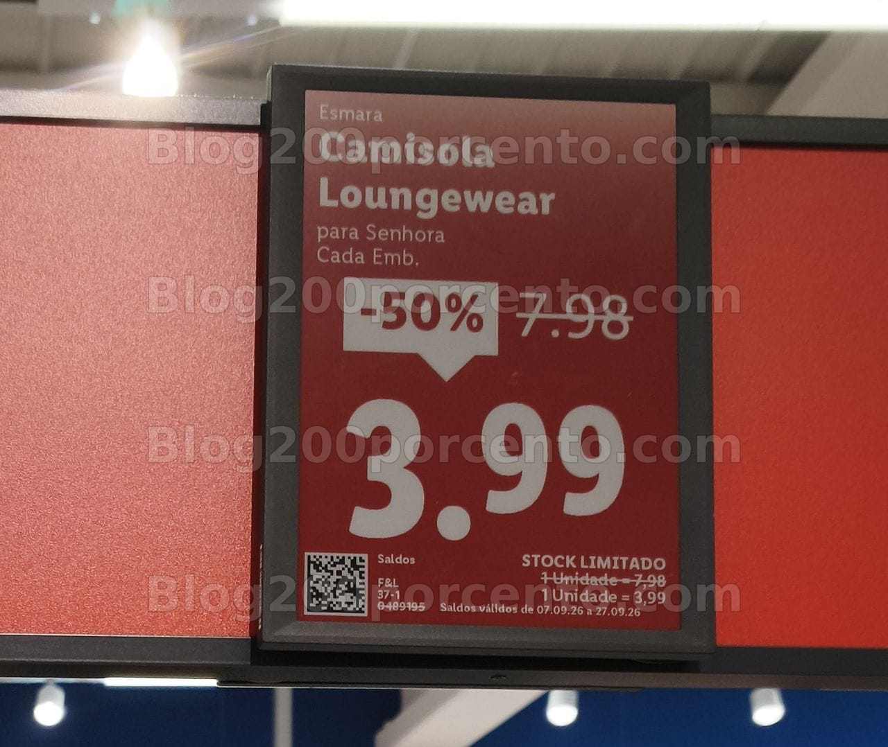 ALERTA - Avistamentos Saldos LIDL Promoções até 50% de 7 a 27 setembro