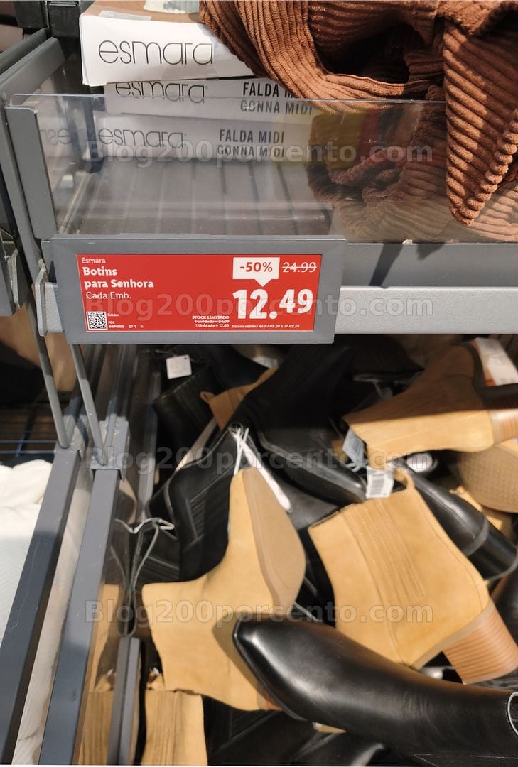 ALERTA - Avistamentos Saldos LIDL Promoções até 50% de 7 a 27 setembro