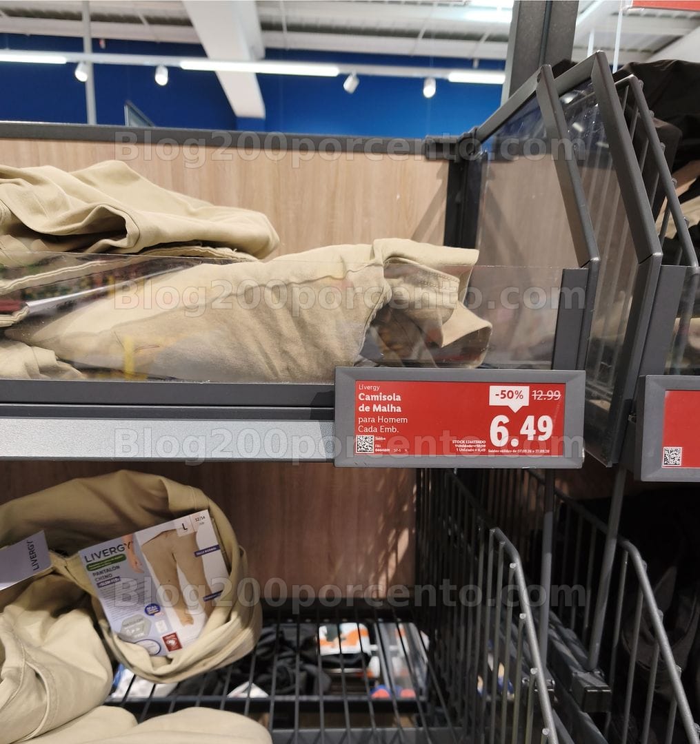 ALERTA - Avistamentos Saldos LIDL Promoções até 50% de 7 a 27 setembro