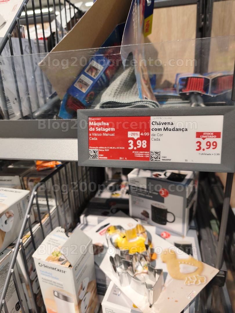 ALERTA - Avistamentos Saldos LIDL Promoções até 50% de 7 a 27 setembro