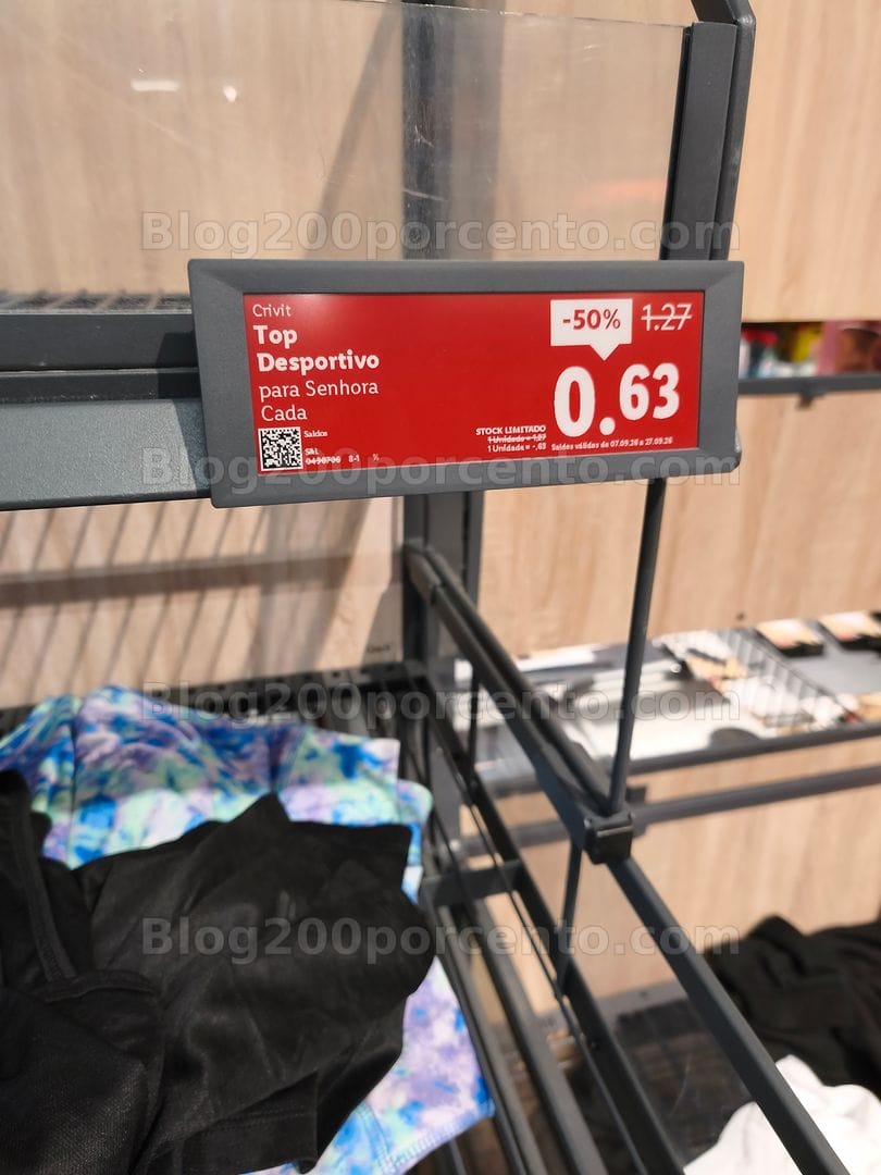 ALERTA - Avistamentos Saldos LIDL Promoções até 50% de 7 a 27 setembro