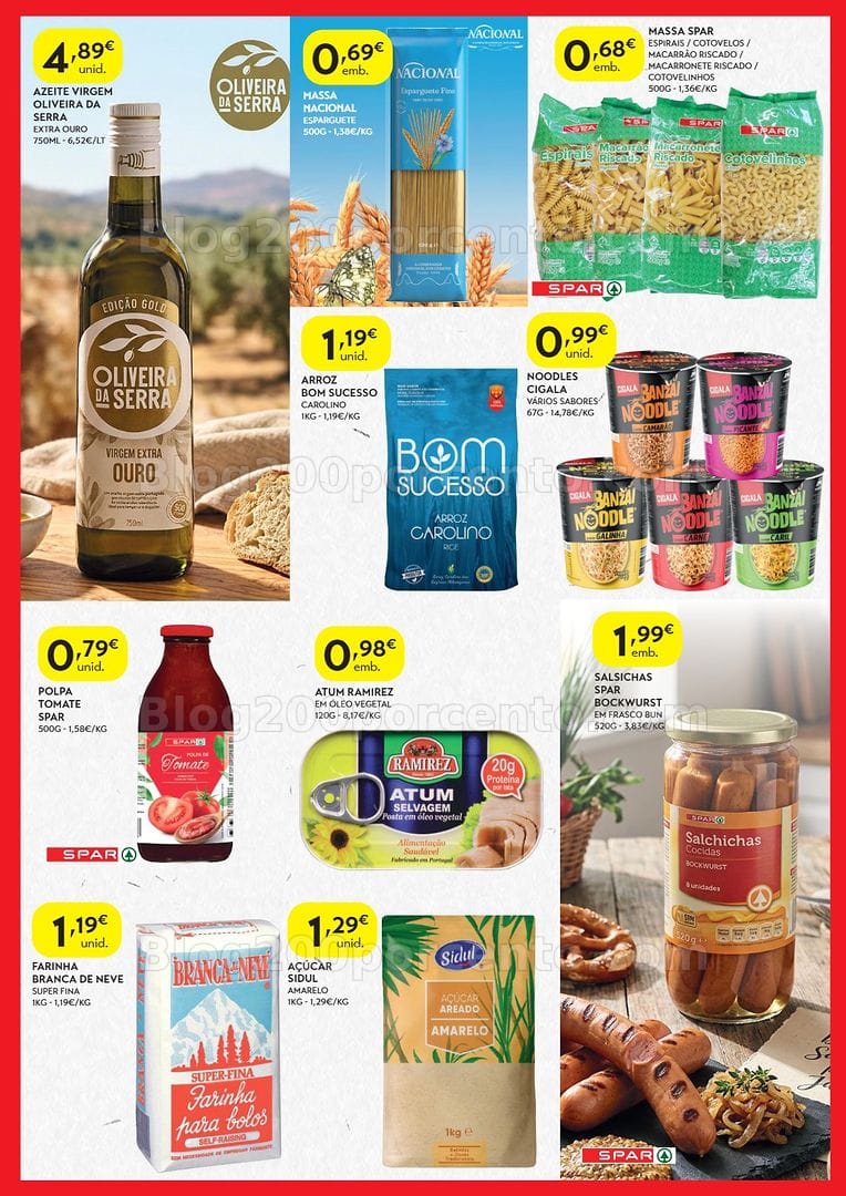 Antevisão Folheto SPAR Promoções de 15 a 27 setembro