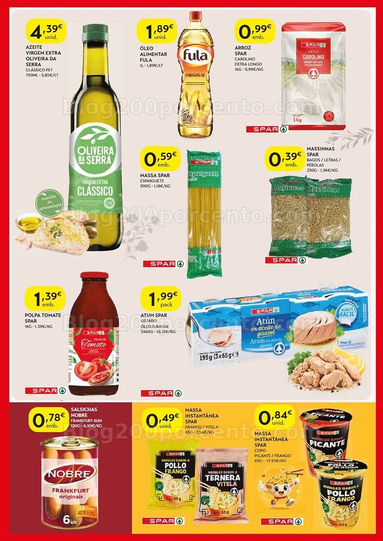 Antevisão Folheto SPAR Promoções de 29 setembro a 11 outubro