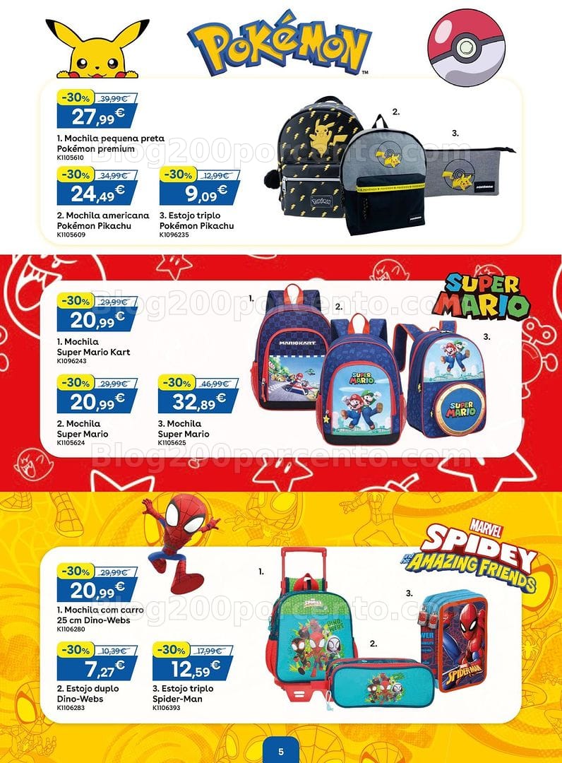 Antevisão Folheto TOYSRUS Regresso às Aulas Promoções até 23 setembro