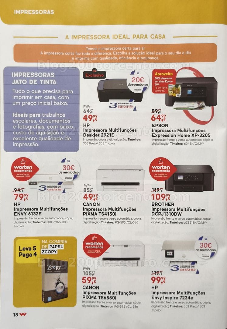 Antevisão Folheto WORTEN Promoções de 22 setembro a 12 outubro