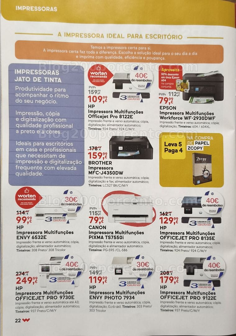 Antevisão Folheto WORTEN Promoções de 22 setembro a 12 outubro