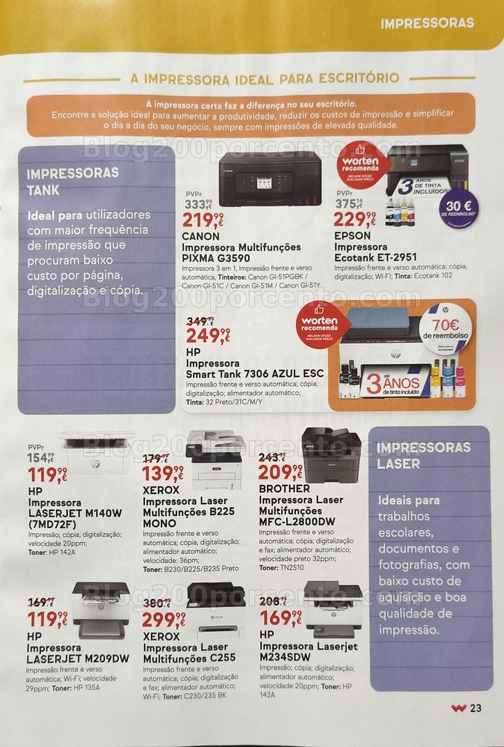 Antevisão Folheto WORTEN Promoções de 22 setembro a 12 outubro