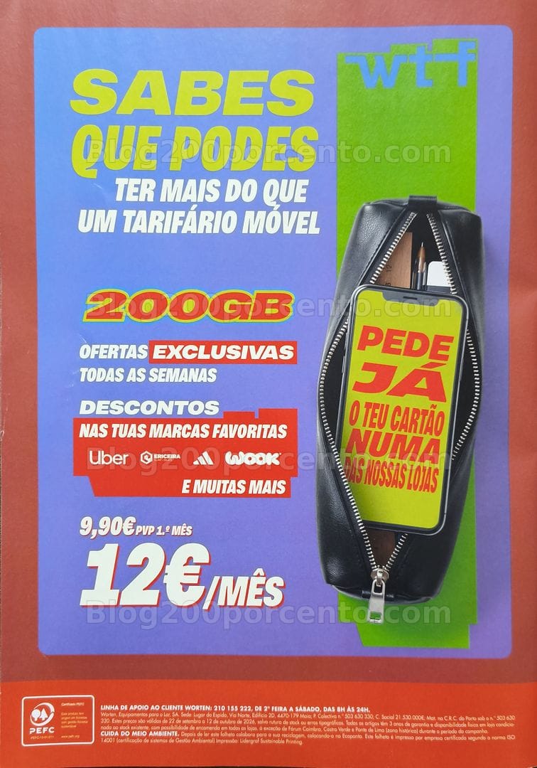 Antevisão Folheto WORTEN Promoções de 22 setembro a 12 outubro