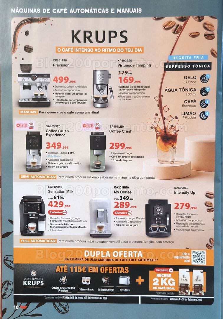 Antevisão Folheto WORTEN Especial Café Promoções até 29 setembro