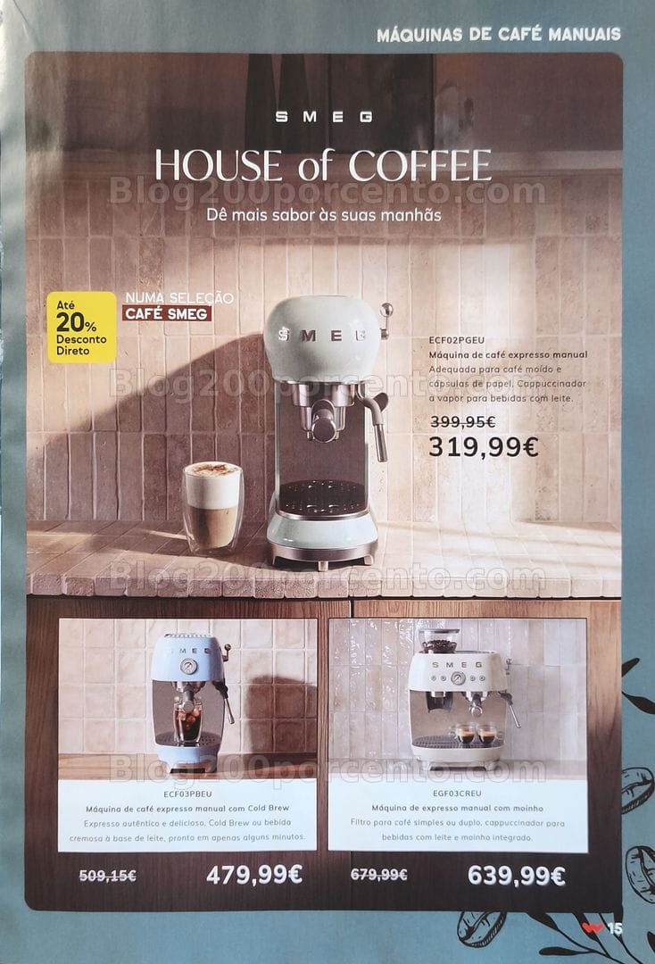 Antevisão Folheto WORTEN Especial Café Promoções até 29 setembro