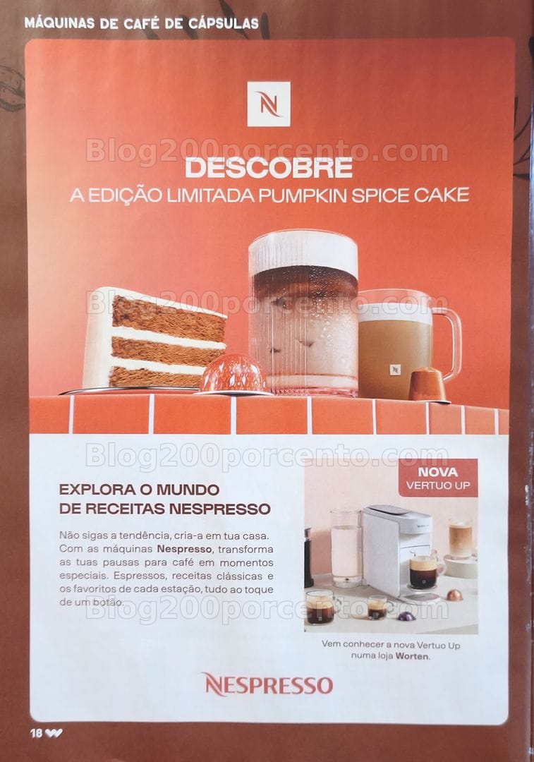 Antevisão Folheto WORTEN Especial Café Promoções até 29 setembro