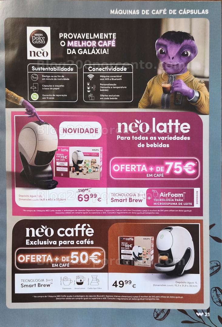 Antevisão Folheto WORTEN Especial Café Promoções até 29 setembro