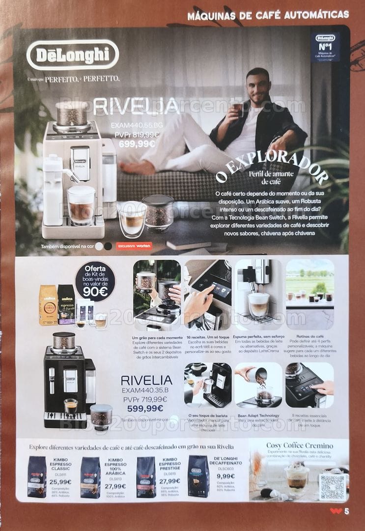 Antevisão Folheto WORTEN Especial Café Promoções até 29 setembro