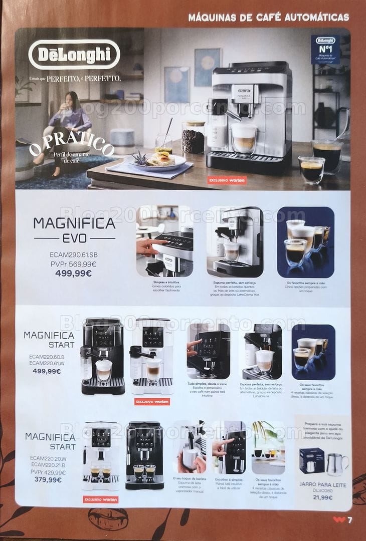 Antevisão Folheto WORTEN Especial Café Promoções até 29 setembro