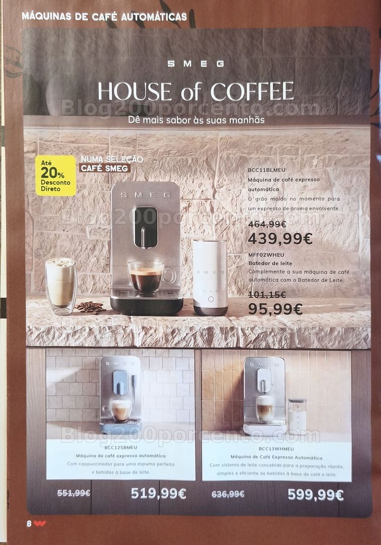 Antevisão Folheto WORTEN Especial Café Promoções até 29 setembro