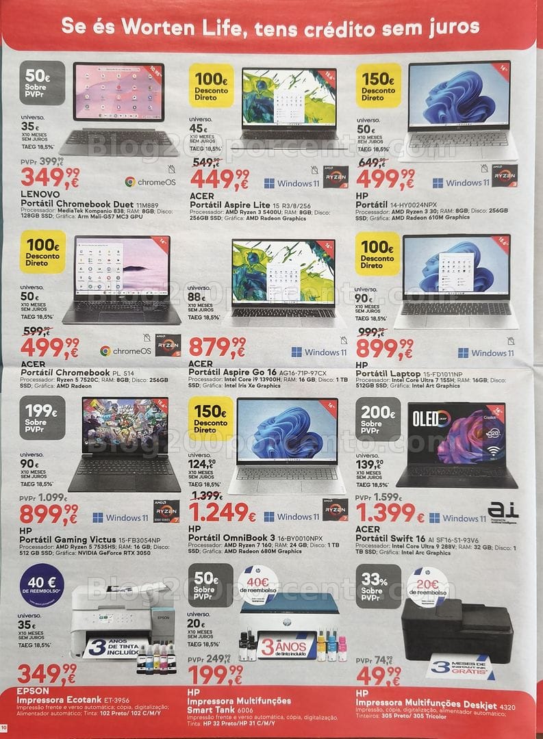 Antevisão Folheto WORTEN Life Promoções até 29 setembro
