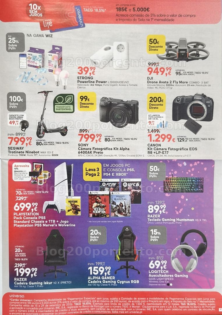 Antevisão Folheto WORTEN Life Promoções até 29 setembro