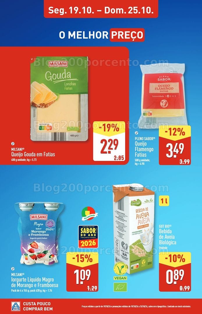 Antevisão Folheto ALDI Aberturas Mangualde Promoções de 19 a 25 outubro