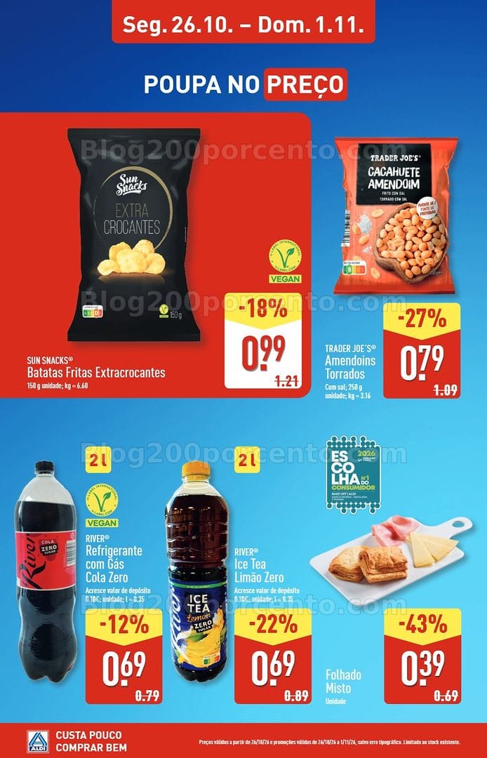 Antevisão Folheto ALDI Aberturas Promoções de 26 outubro a 1 novembro - Viseu Repeses