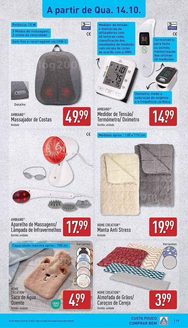 Antevisão Folheto ALDI Promoções de 12 a 18 outubro