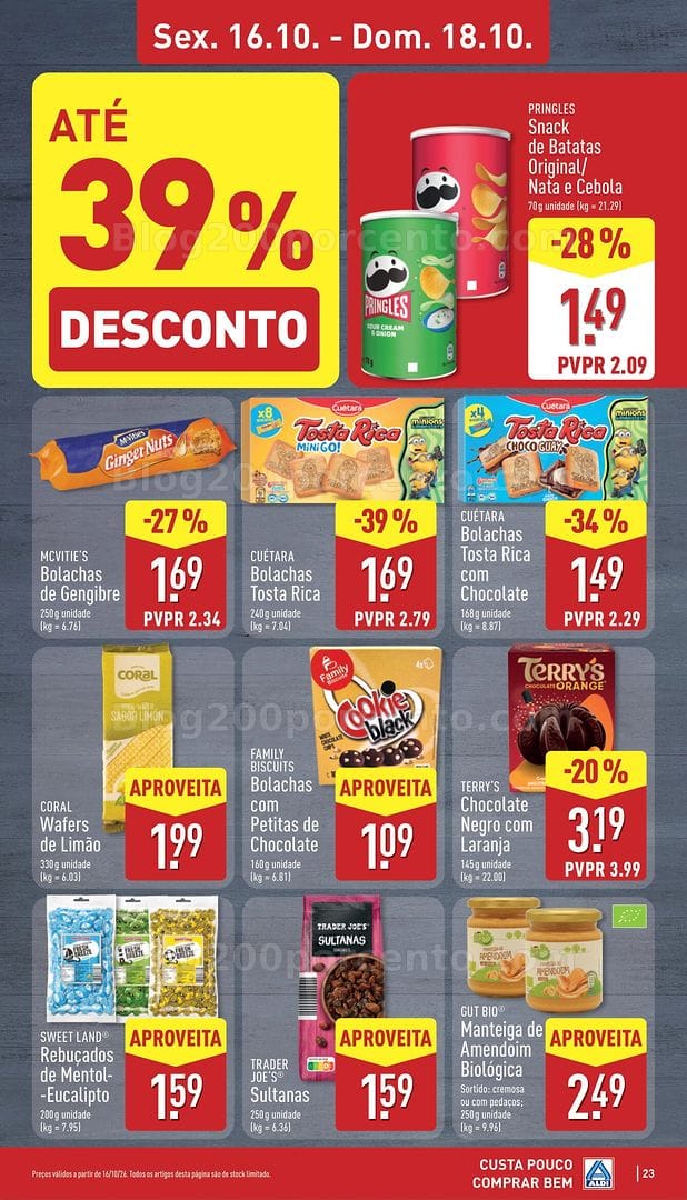Antevisão Folheto ALDI Promoções de 12 a 18 outubro
