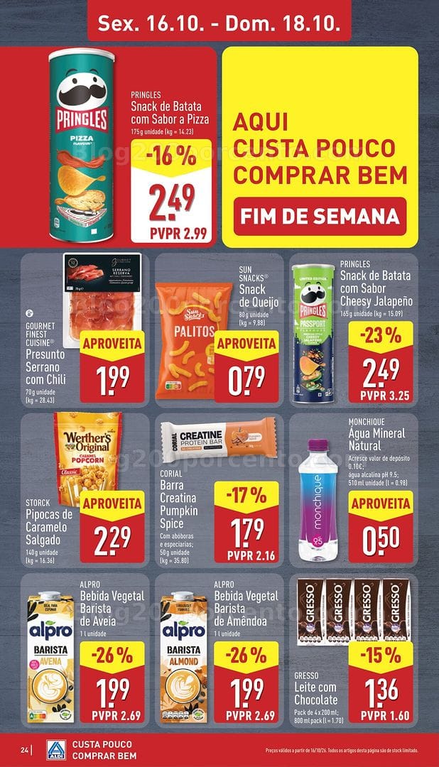 Antevisão Folheto ALDI Promoções de 12 a 18 outubro