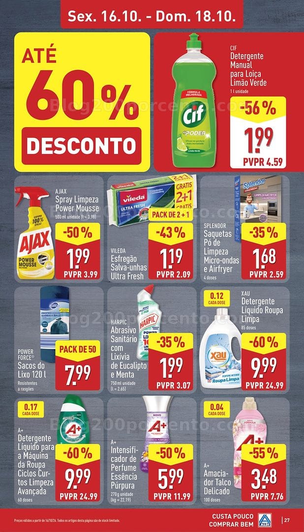 Antevisão Folheto ALDI Promoções de 12 a 18 outubro