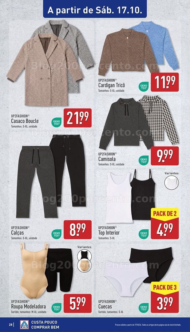 Antevisão Folheto ALDI Promoções de 12 a 18 outubro
