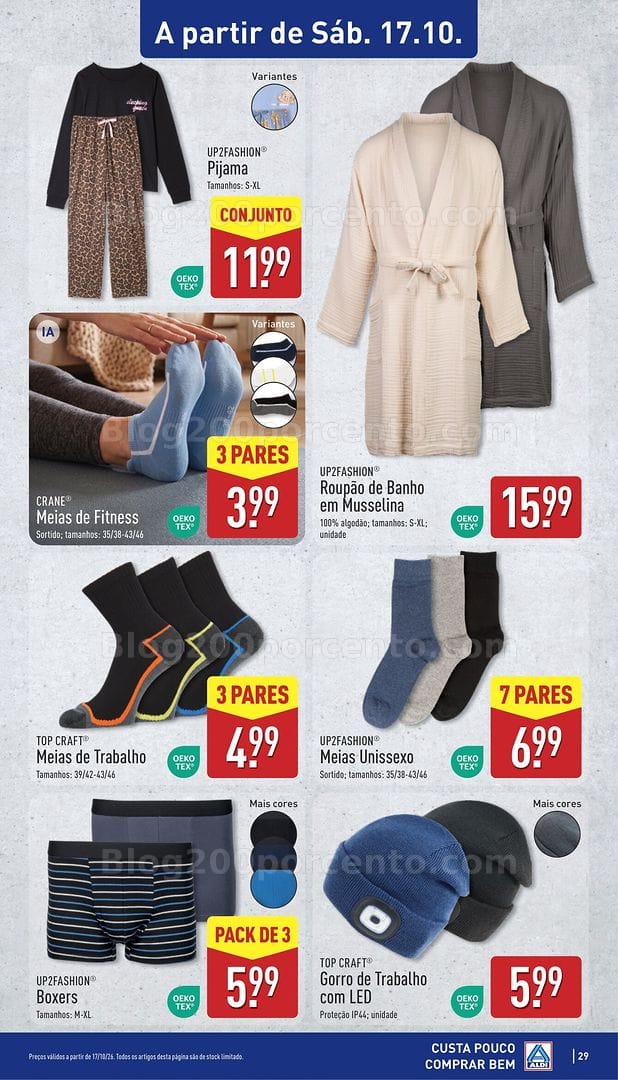 Antevisão Folheto ALDI Promoções de 12 a 18 outubro